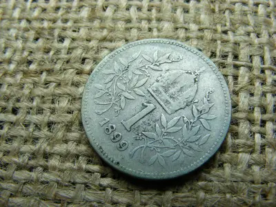 Ezüst 1 Korona, 1899, Corona
