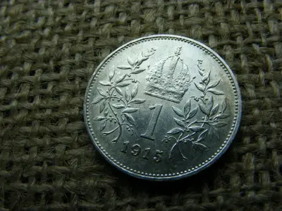 Ezüst 1 Korona, 1915, Corona