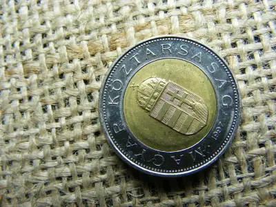 100 forintos érme, 1997, BU bicolor