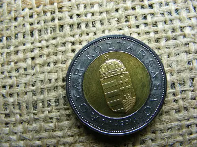 100 forintos érme, 2010, bicolor, BU