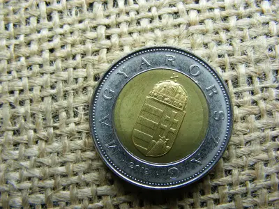 100 forintos érme, 2012, bicolor, BU