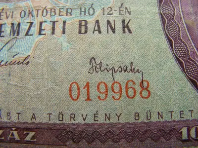 100 forintos bankjegy, 1962, születésnapi ajándék