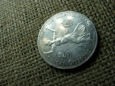 Ezüst 5 korona, 1908, Corona, extra