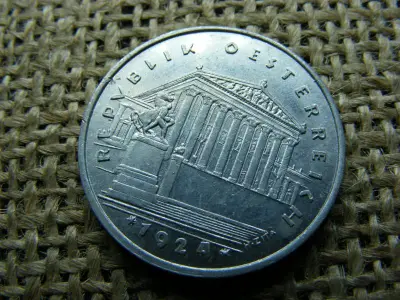 Landerbank Graz Weltspartag 1974, 1 Schilling 1924
