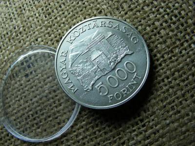 Ezüst 5000 forint, 2004, Visegrádi vár