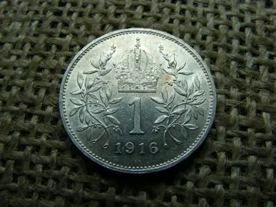 Ezüst 1 korona, 1916, Corona