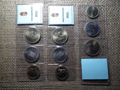 Fóliás 2012-es mini forgalmi sor, 20, 10, 5 Forint