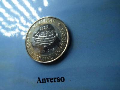 Argentína, 2 peso 2012, ritka bliszter, sima peremű