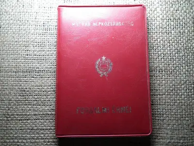 Műbőrtokos Fóliás Forgalmi Sor, 1971
