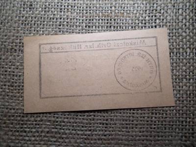 Miskolci Ortodox Izraelita Hitközség, 1 aranyfillér, 1925