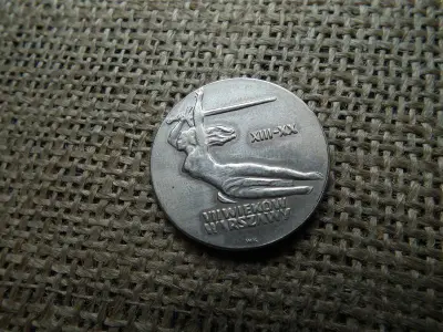 Lengyelország 10 zlotych, 1965, Varsó 700. évfordulója