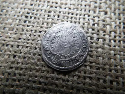 Lipót ezüst 3 krajcár, 1695, CM verőtőtípus
