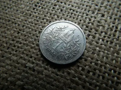 Ezüst 1 korona, 1895, corona