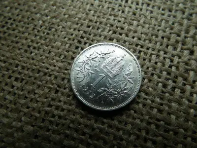 Ezüst 1 korona, 1912, Corona