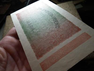 Birodalmi 20000 márka bankjegy, 1923, Reichsbanknote
