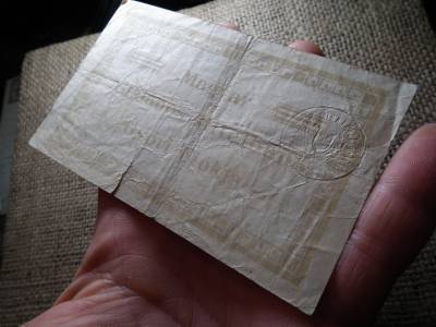 5 korona 1919 Győr ! Magyar Általános Hitelbank Győri fiókja ! Nem érvénytelenített ! Ritka 