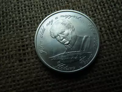 Ezüst 500 forint 1990 , Kölcsey 