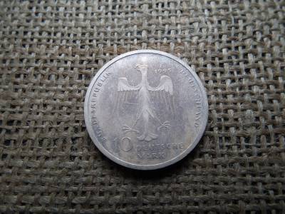 Németország , ezüst 10 márka 1995 F , Deutsche Mark 800th Anniversary of the Death of Henry the Lion