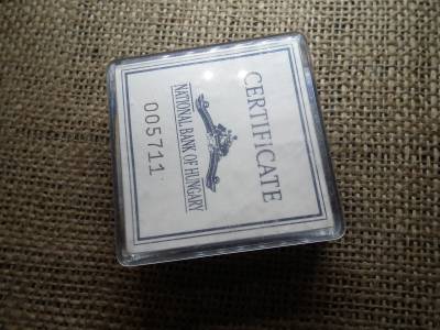 Ezüst 200 forint 1992 PP , Gólya , eredeti bobozában 