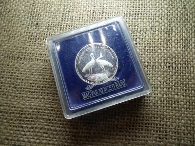 Ezüst 200 forint 1992 PP , Gólya , eredeti bobozában 