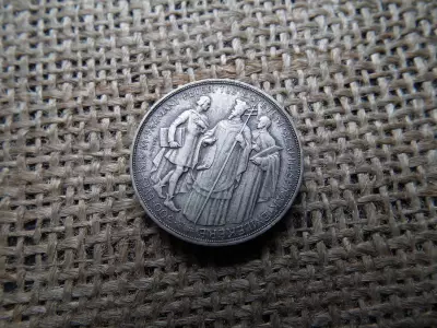 Pázmány , ezüst 2 pengő 1935 , extra , tisztítatlan , patinás ! 