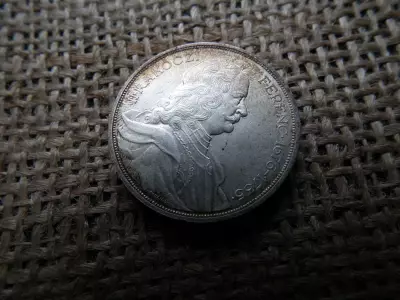 Rákóczi , ezüst 2 pengő 1935 , extra , tisztítatlan , patinás ! 