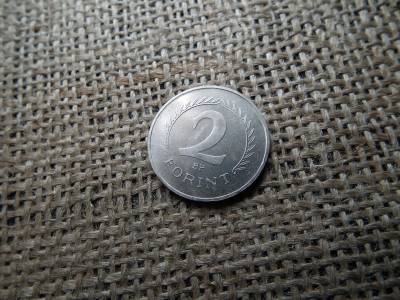 2 forint 1957 , extra állapot ! Idegen anyag benyomódás ! Verdehibás 