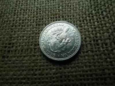 Ezüst 2 pengő 1936 , extra állapot 