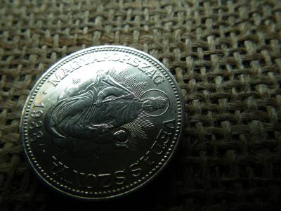 Ezüst 2 pengő 1938 , Ritka , Mosolygós Madonna ! extra állapot 