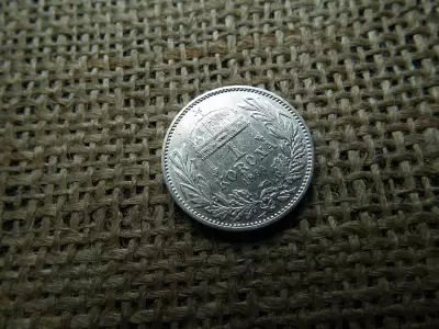 Ezüst 1 korona 1894 KB , így Ritkább 