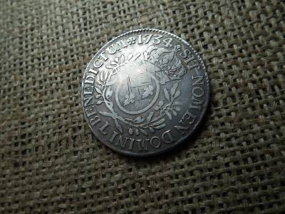 Franciaország , ezüst 1 ecu 1734 L , 1 Écu - Louis XV