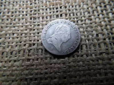 I. Ferenc  , ezüst 3 krajcár 1820 B , Körmöcbánya 
