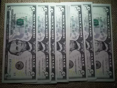 USA 5 dollár 2021  , UNC , ár/db  , több darab esetén sorszámkövetőben megy ! dollars 