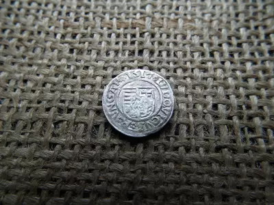 II. Ulászló ezüst denár 1517 K-G , dénár 