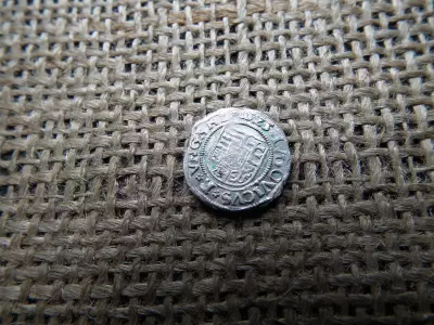 II. Ulászló ezüst denár 1525 K-B , dénár 