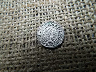 II. Ulászló ezüst denár 1526 K-B , dénár 