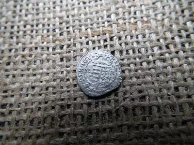 II. Mátyás ezüst denár 1611 K-B , dénár 