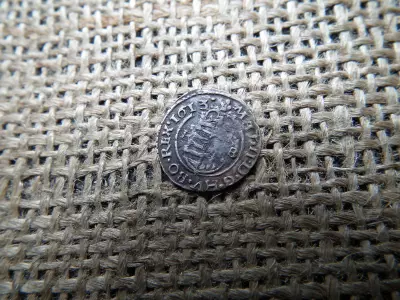 II. Mátyás ezüst denár 1613 K-B , dénár 