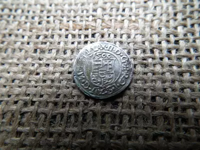 I. Miksa ezüst dénár 1566  KB , Körmöcbánya , denár 