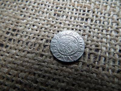 I. Miksa ezüst dénár 1575 HS  , Kassa , denár