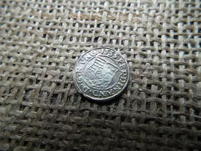 I. Ferdinánd ezüst dénár 1533 KB , Körmöcbánya , denár