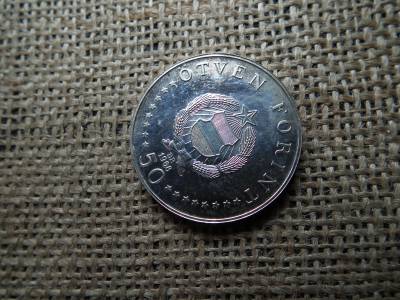 Ezüst 50 forint 1968 BU , Semmelweis 