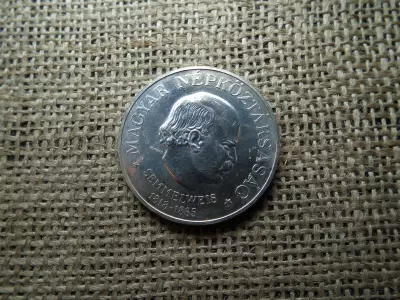 Ezüst 100 forint 1968 BU , Semmelweis 