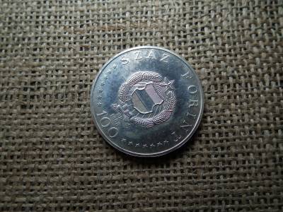Ezüst 100 forint 1968 BU , Semmelweis 