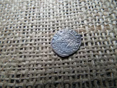 Szapolyai János ezüst denár 1527C M , Kassa , ritka !  , dénár