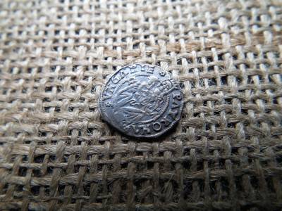 Szapolyai János ezüst denár 1527C M , Kassa , ritka !  , dénár
