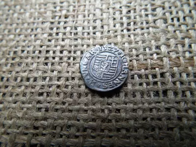 Szapolyai János ezüst denár 1527 K T  !  , dénár