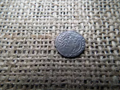 Szapolyai János ezüst denár 1528 IV , TV ! , ritka !  , dénár