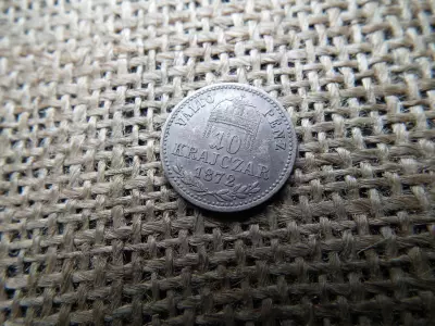 Ferenc József , ezüst 10 krajcár 1872 KB , Körmöcbánya 
