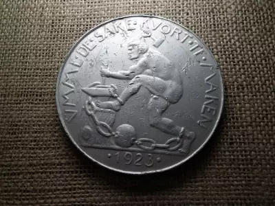 0,20 Goldmark 1923 – Werdohl Colsmann and Co , Vesztfália porosz tartomány ( német notgeld ) , Deutschland Werdohl 0,20 Goldmark 1923